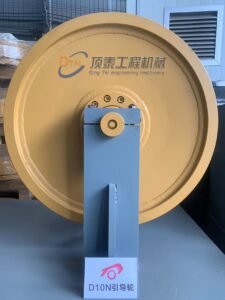 Pièce de rechange pour train de roulement de bulldozer/excavatrice, Roue folle avant pour D85 D155 D275 D355 D375